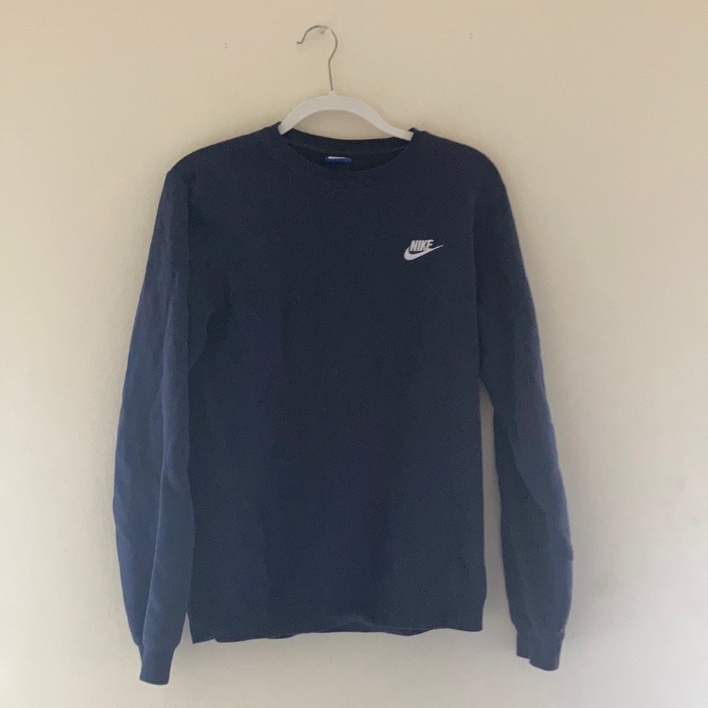 Nike Crewneck Sweatshirt-Navy